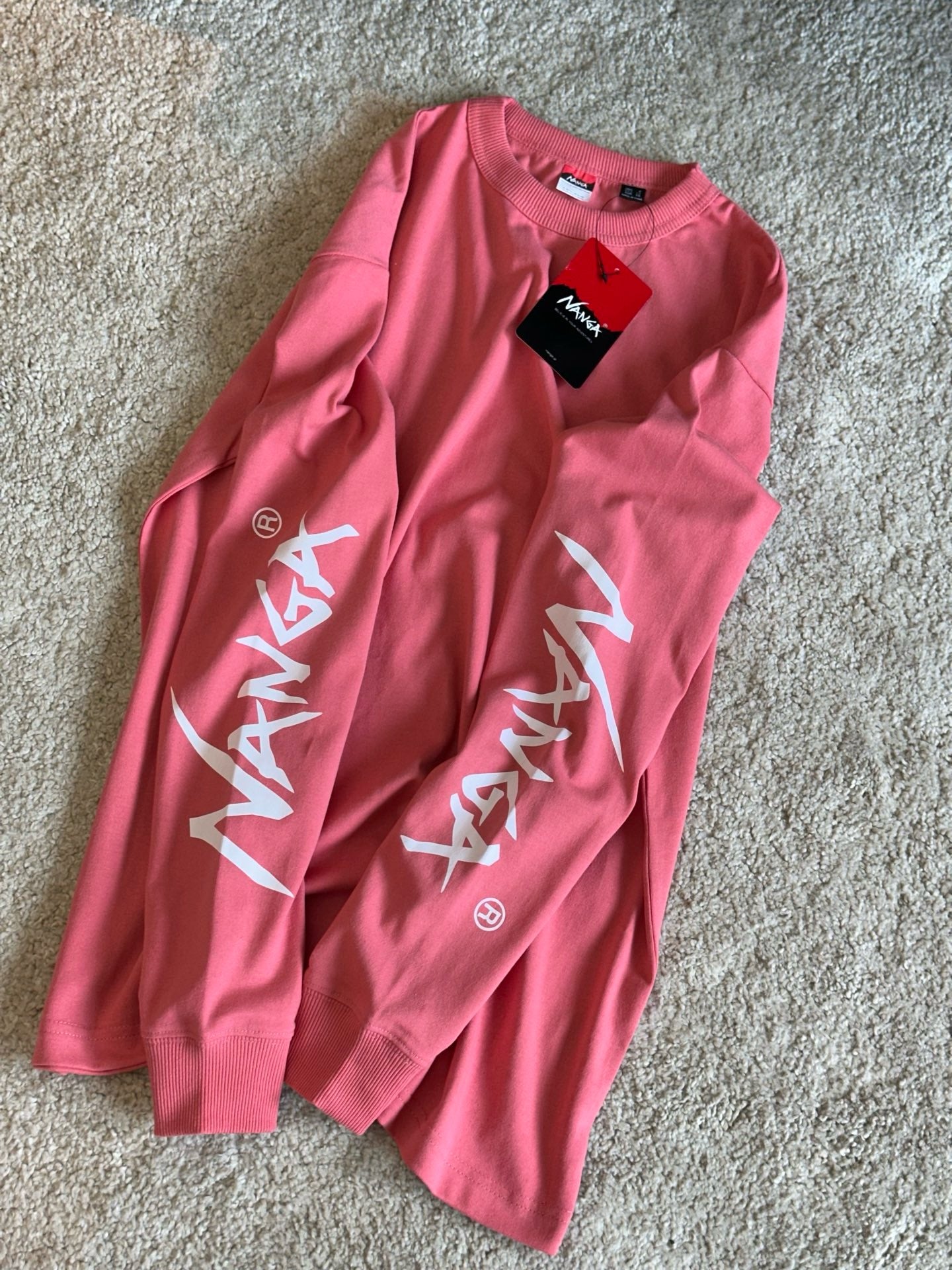 Nanga eco hybird logo tee