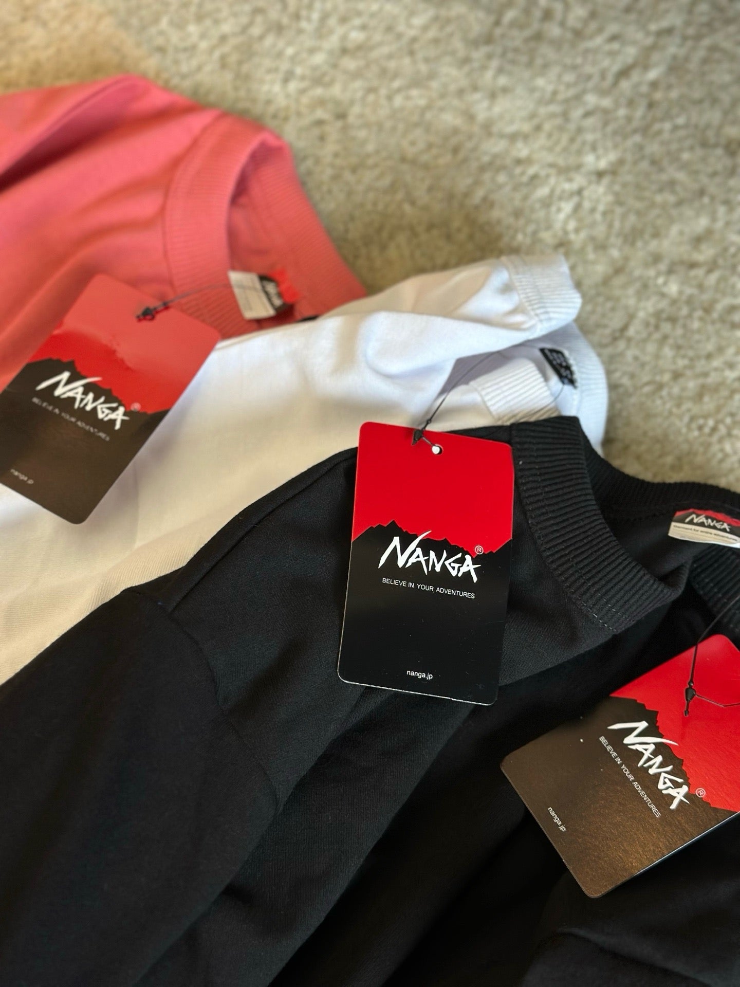 Nanga eco hybird logo tee