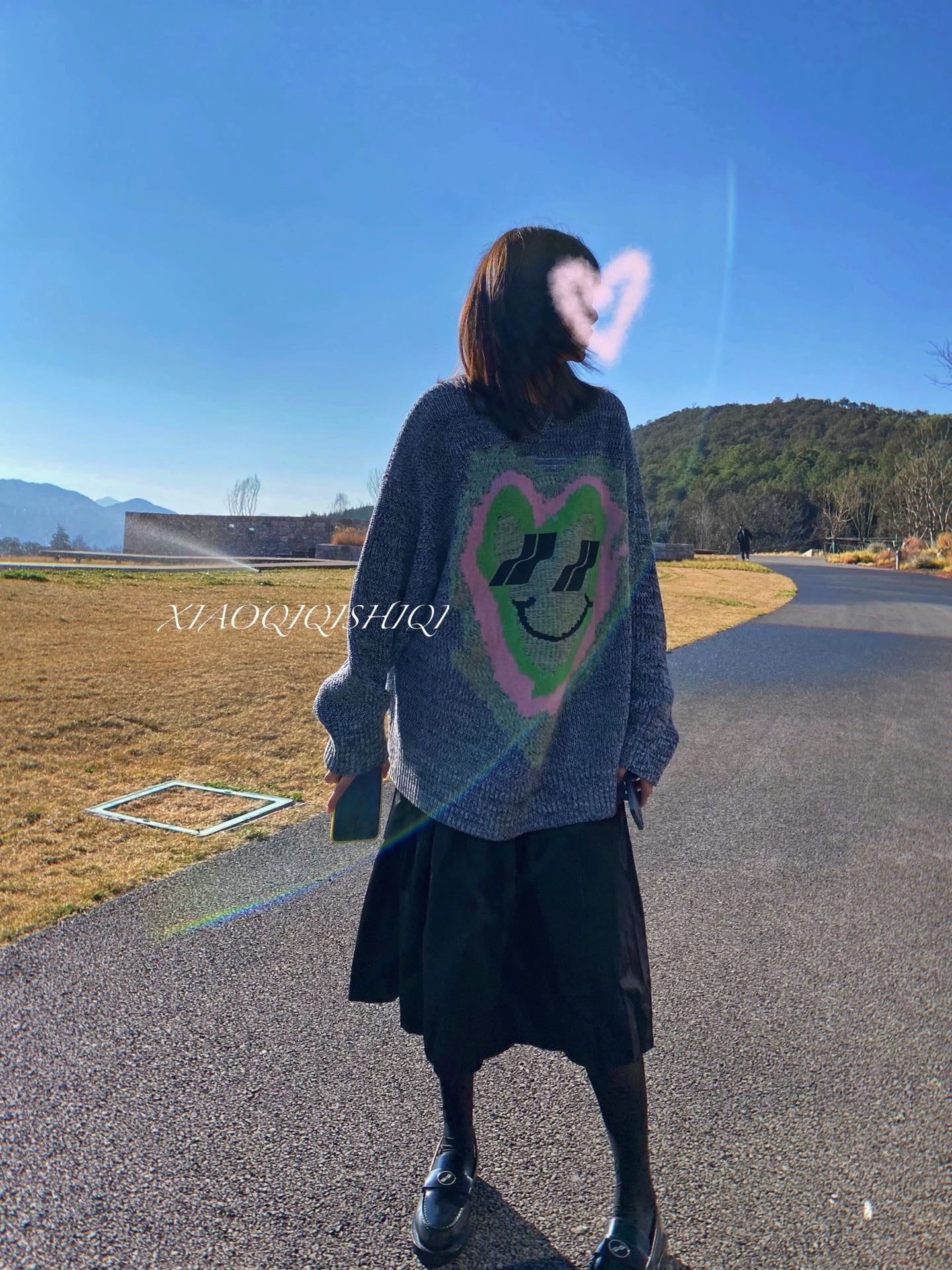 We11done heart smile 針織衫