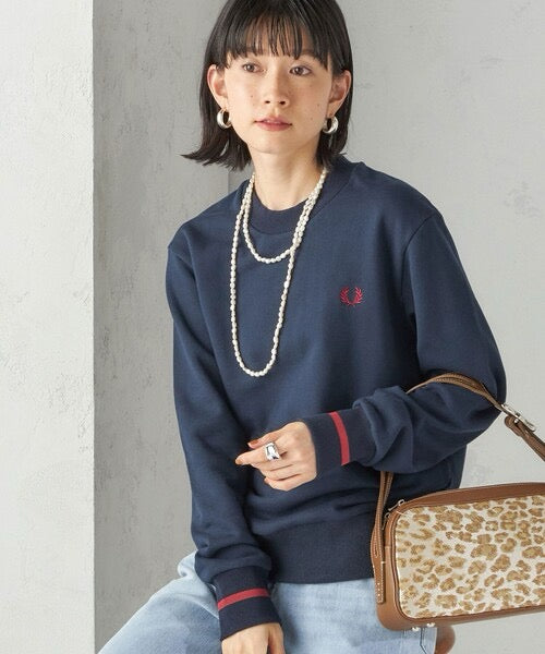 Fred perry 撞色衛衣
