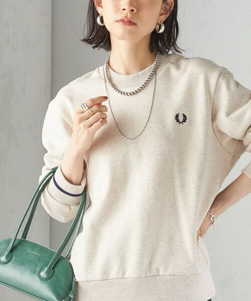 Fred perry 撞色衛衣