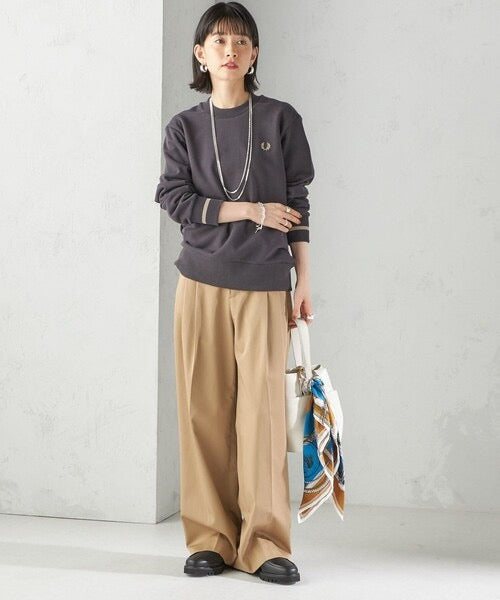 Fred perry 撞色衛衣