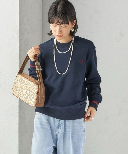 Fred perry 撞色衛衣