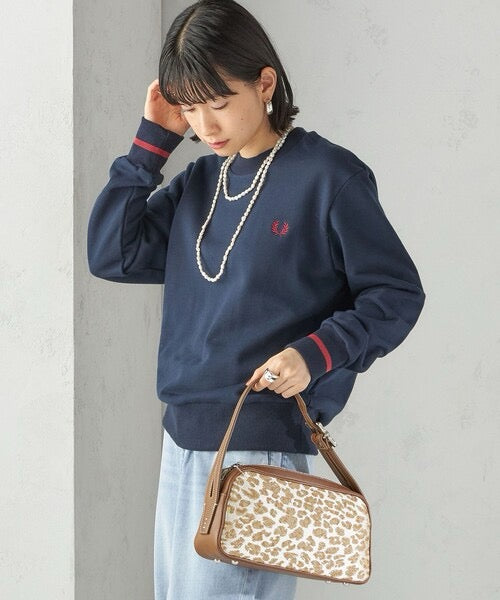 Fred perry 撞色衛衣
