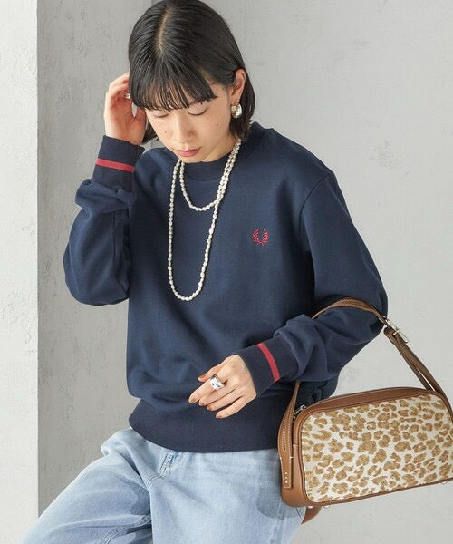 Fred perry 撞色衛衣