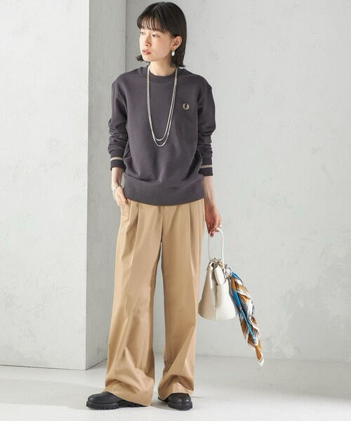Fred perry 撞色衛衣