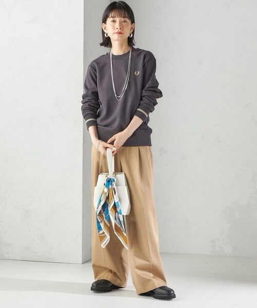 Fred perry 撞色衛衣