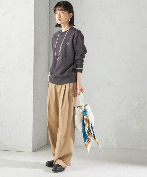 Fred perry 撞色衛衣