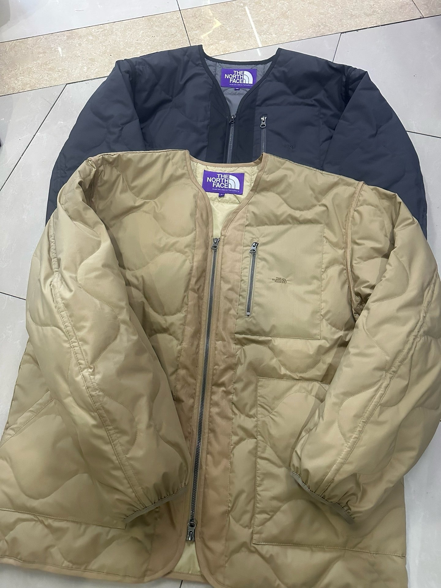 TNF 紫標羽絨