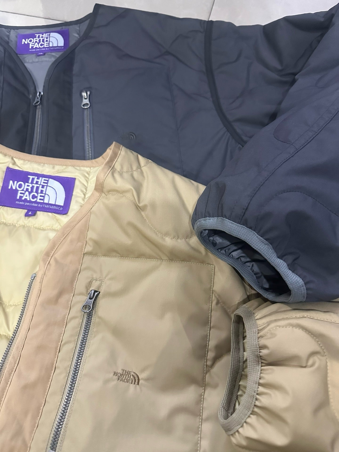 TNF 紫標羽絨