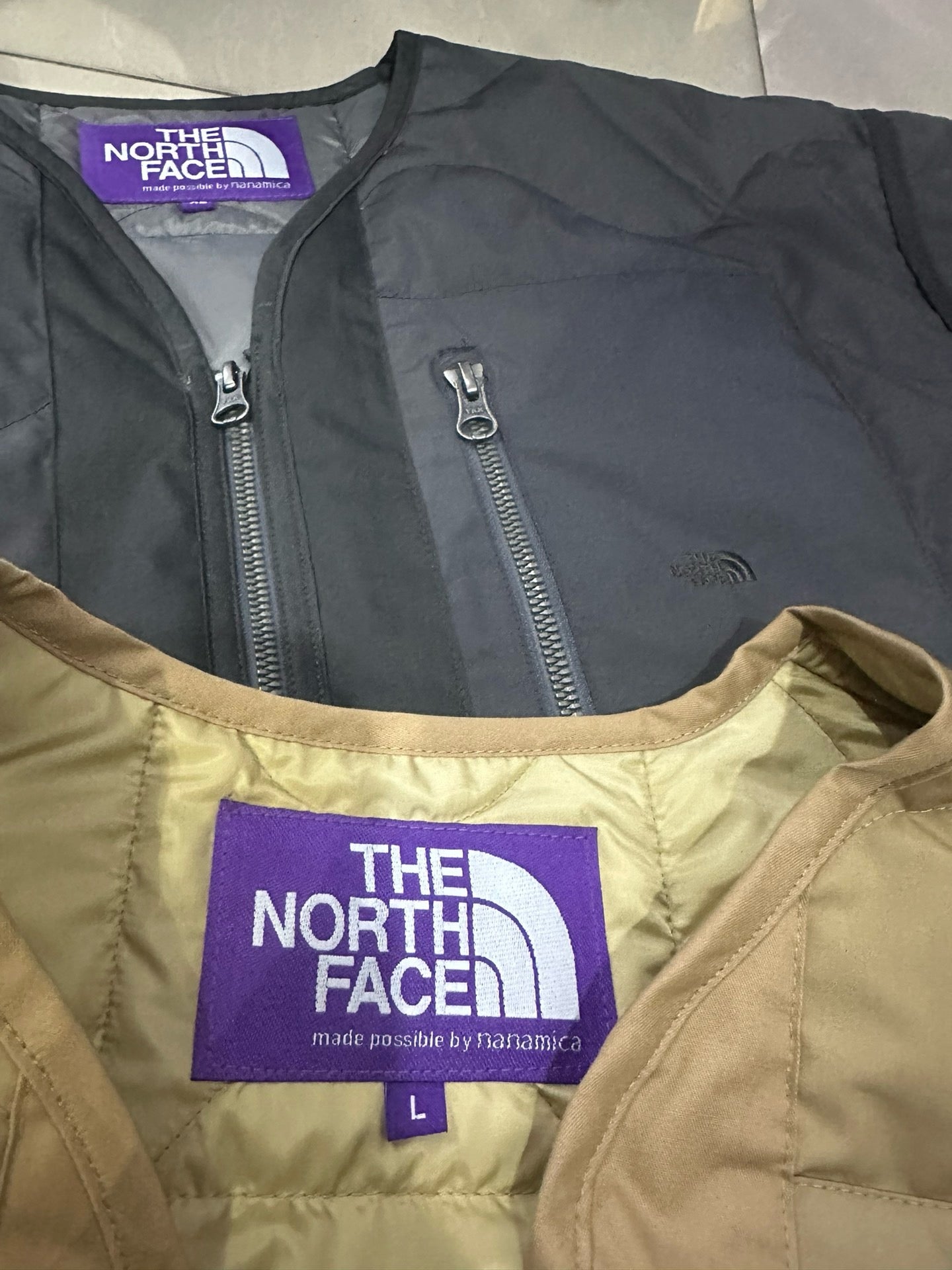 TNF 紫標羽絨