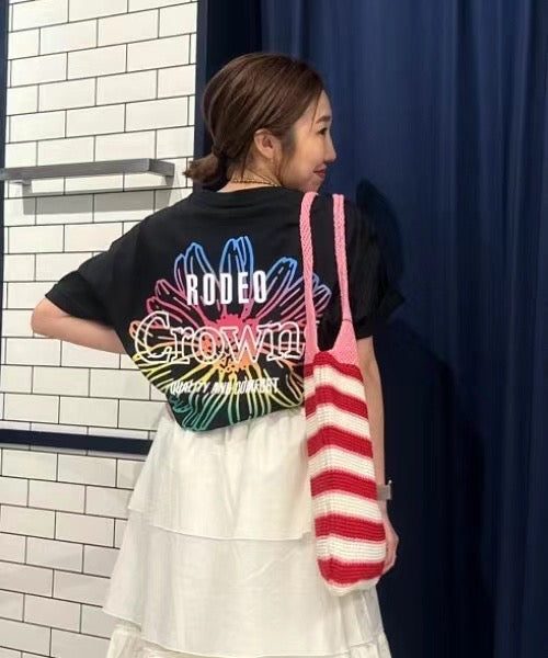 Rodeo crowns 鏤空flower tee