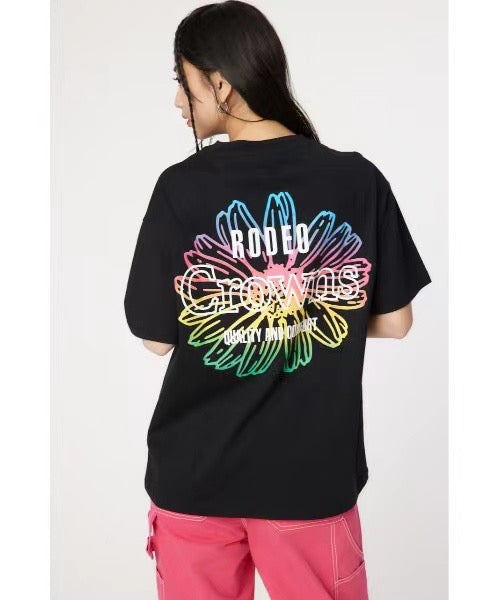 Rodeo crowns 鏤空flower tee
