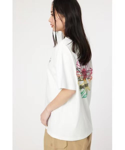 Rodeo crowns 鏤空flower tee