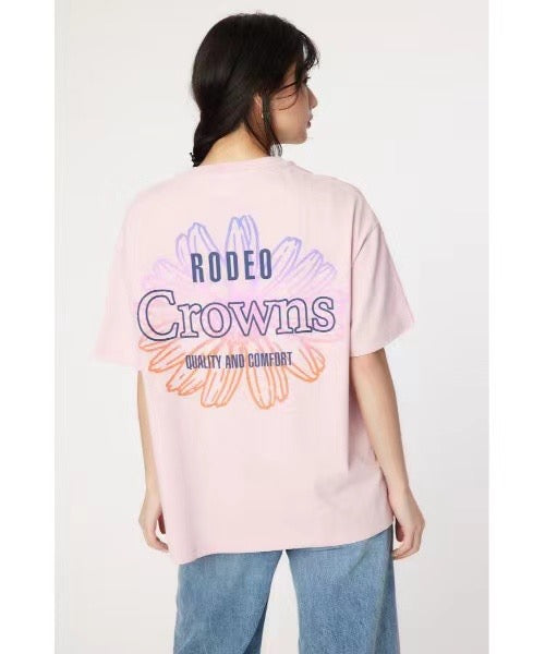 Rodeo crowns 鏤空flower tee