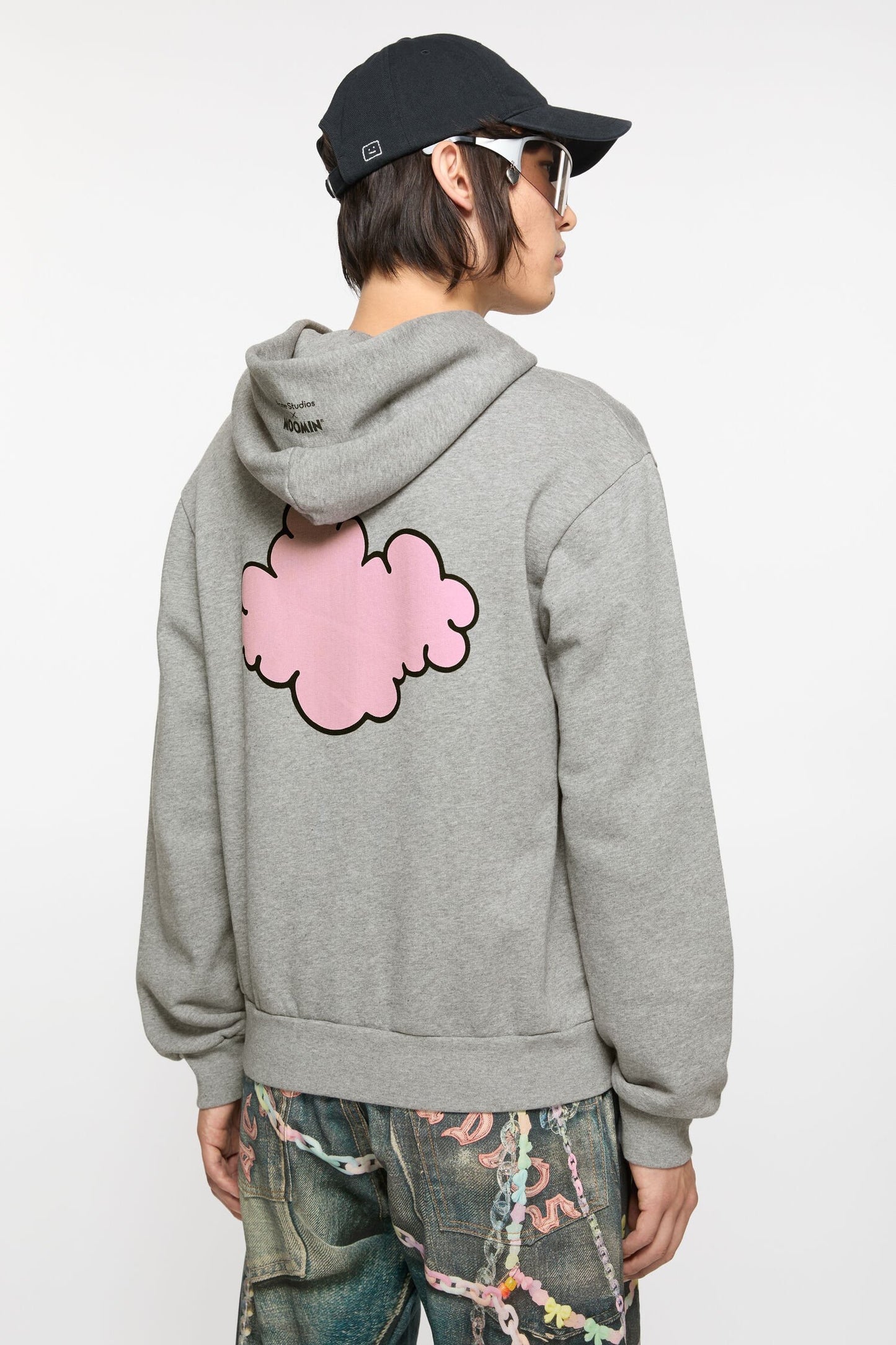 Acne studios x moomin zip hoodies