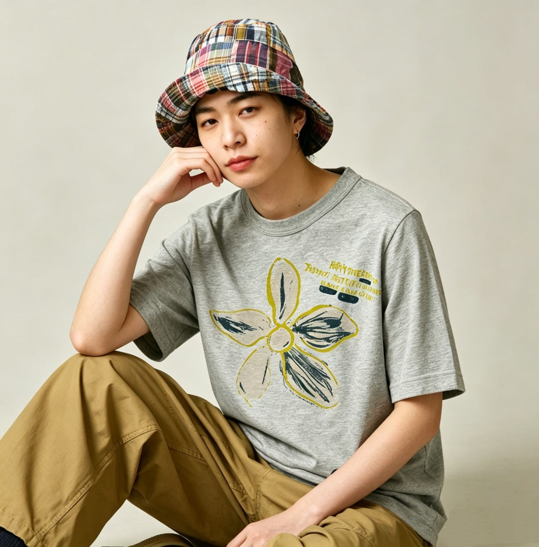 45R flower tee