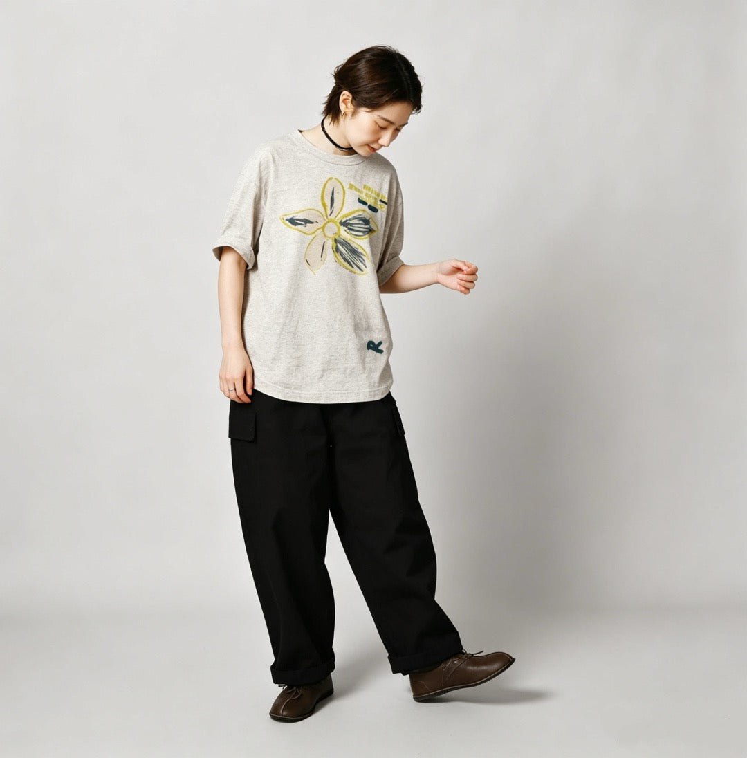 45R flower tee