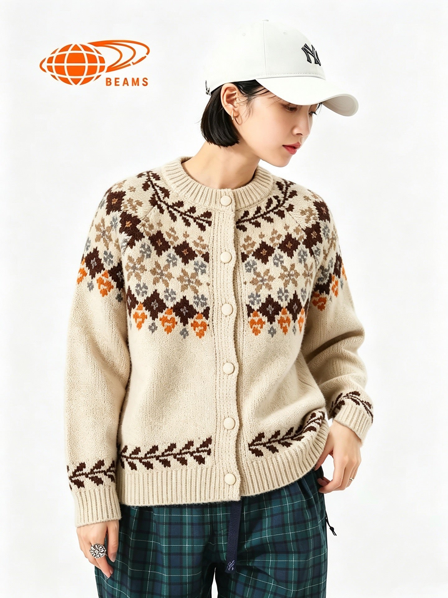 Beams boy提花外套