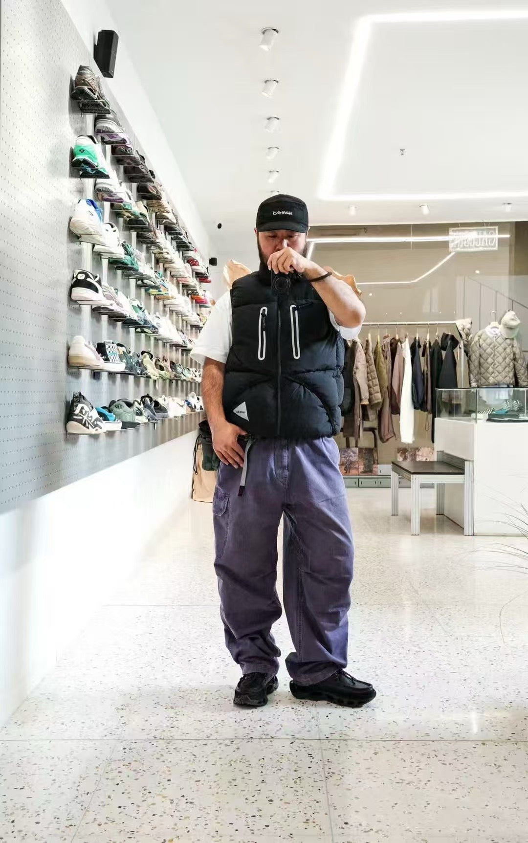 Gramicci x and wander防水背心