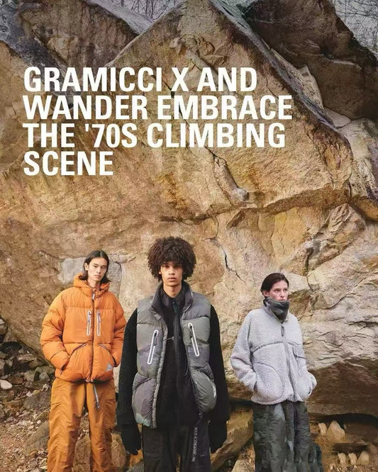 Gramicci x and wander防水背心