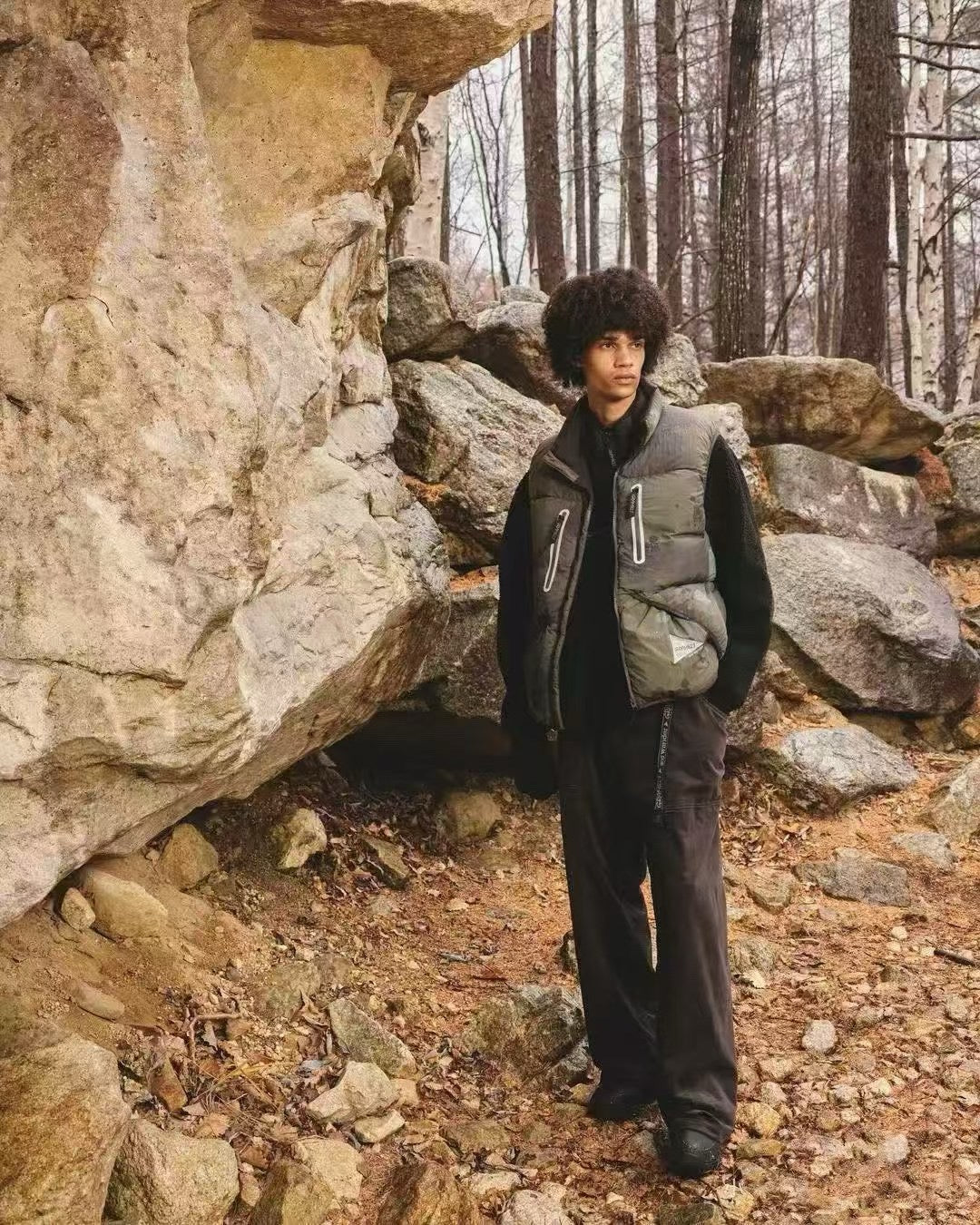 Gramicci x and wander防水背心