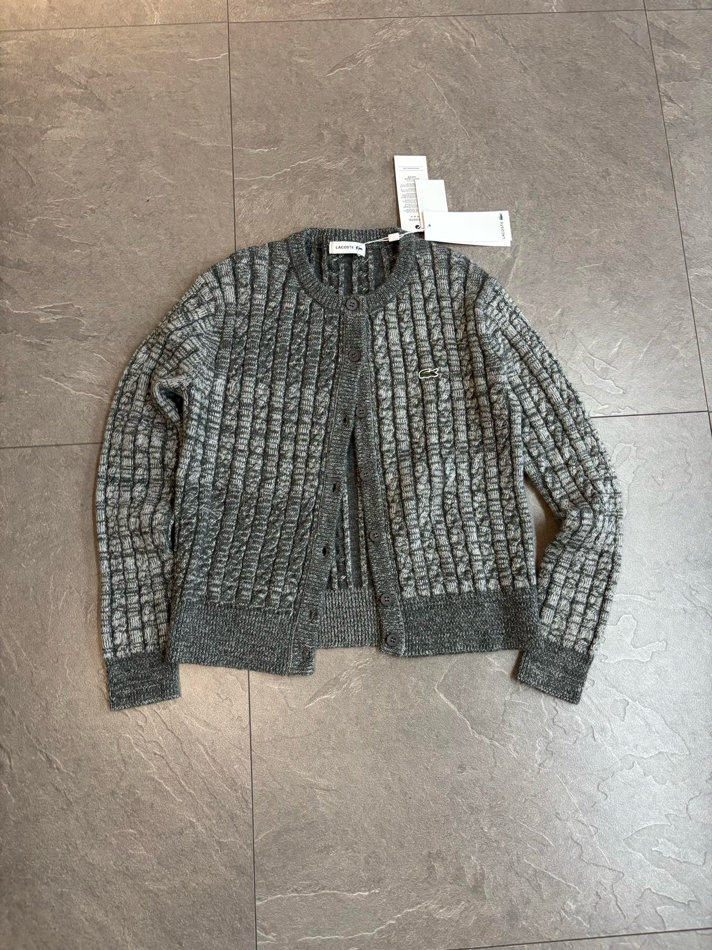 Lacoste 針織cardigan