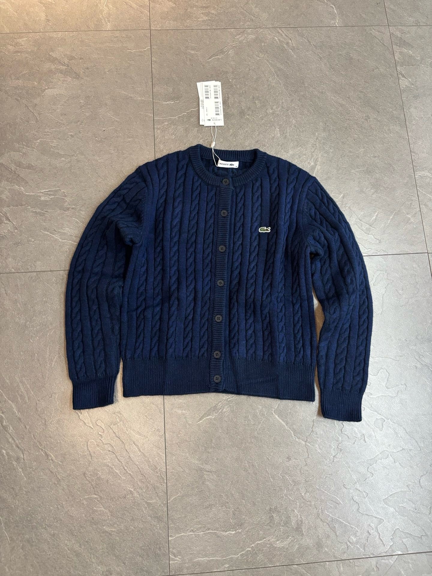 Lacoste 針織cardigan