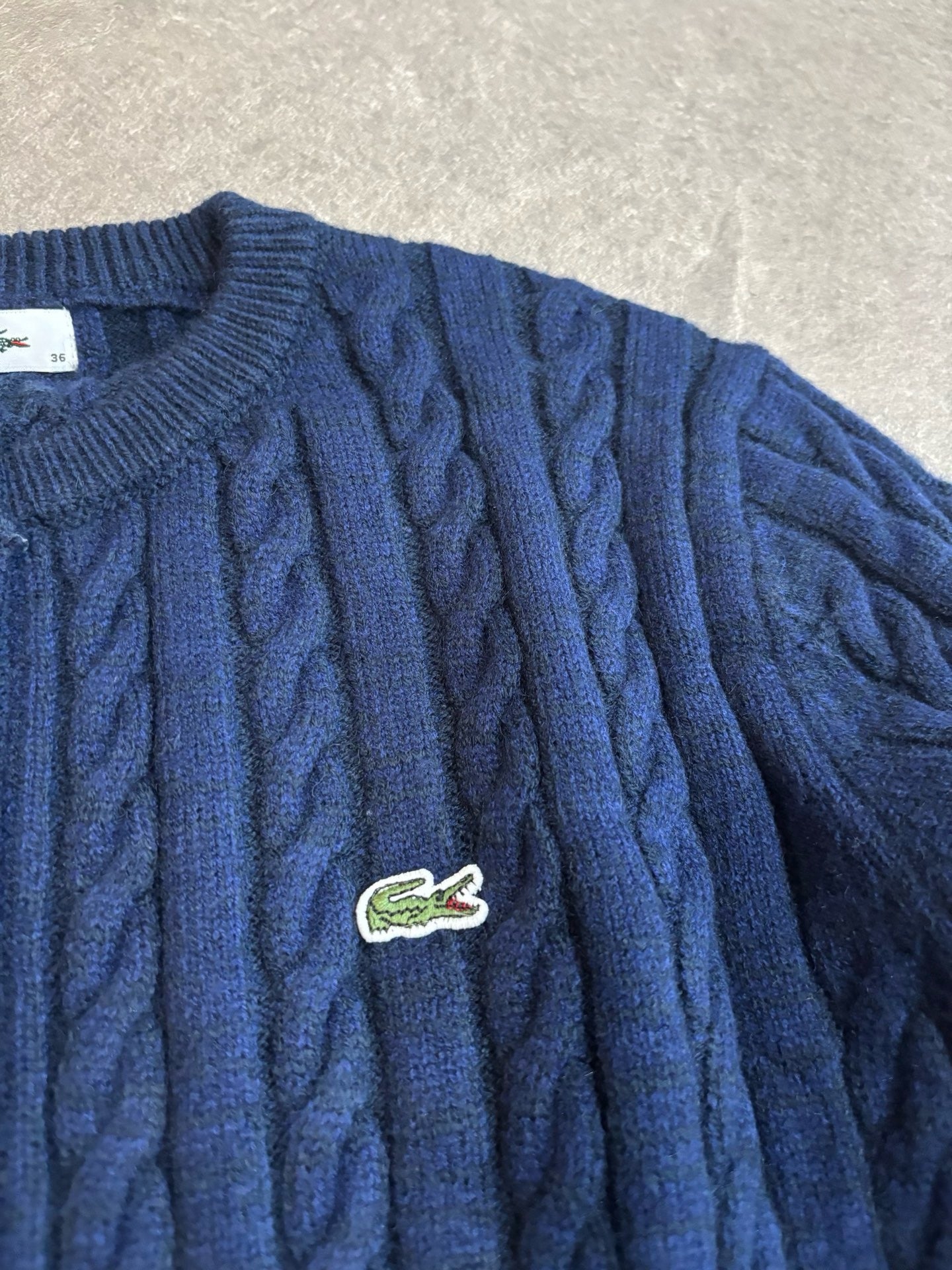 Lacoste 針織cardigan
