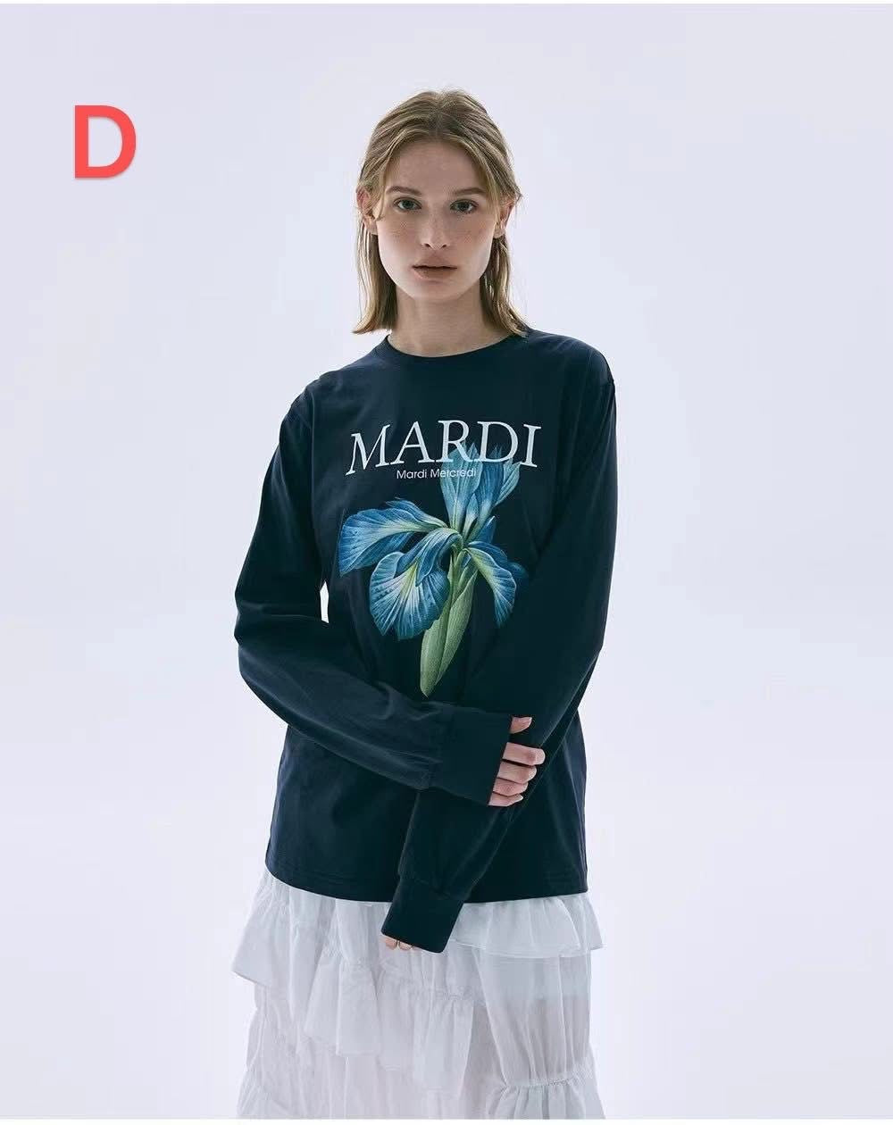 Mardi Mercredi flower tee