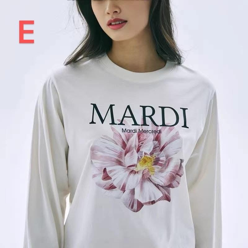 Mardi Mercredi flower tee