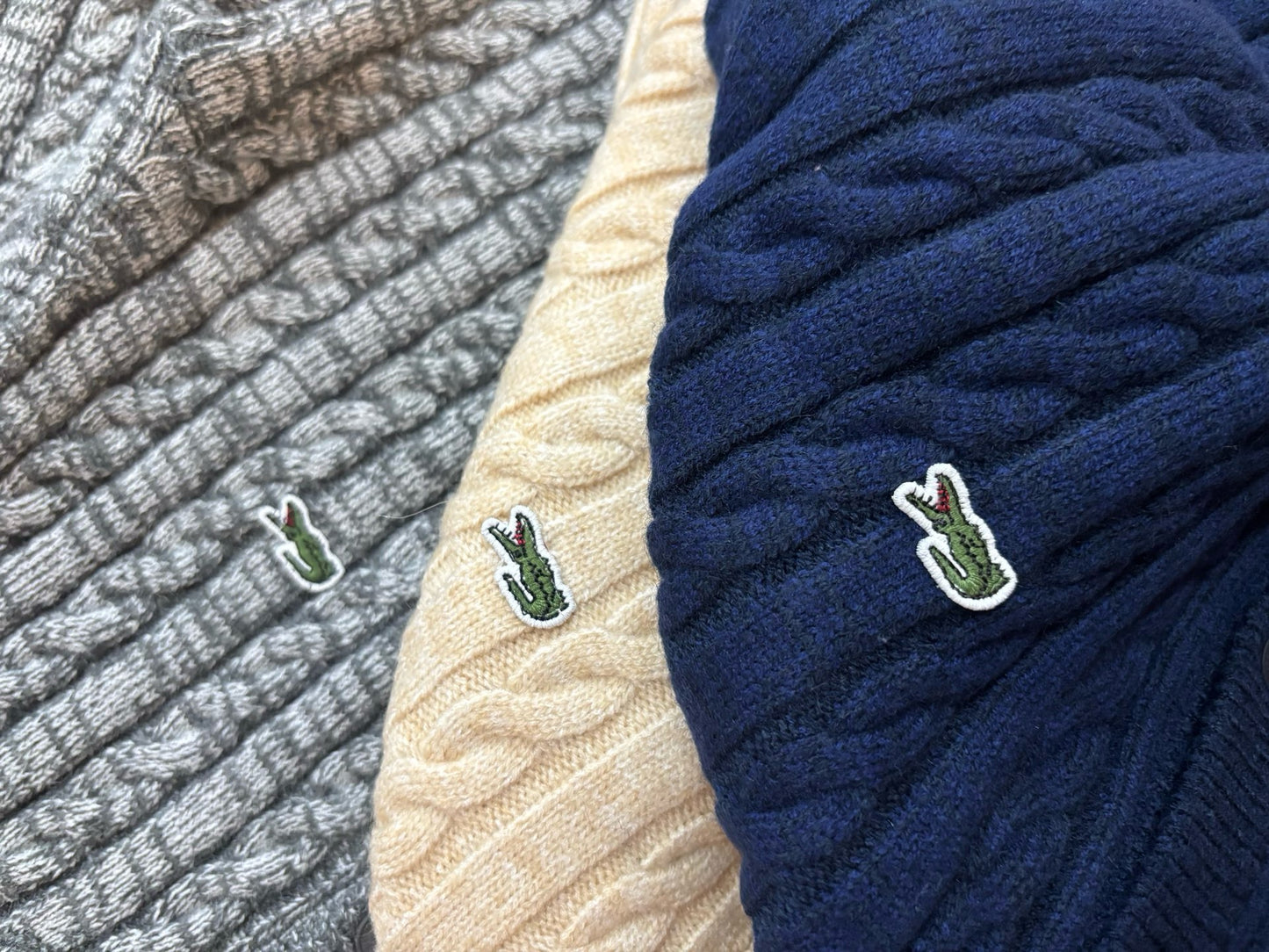 Lacoste 針織cardigan
