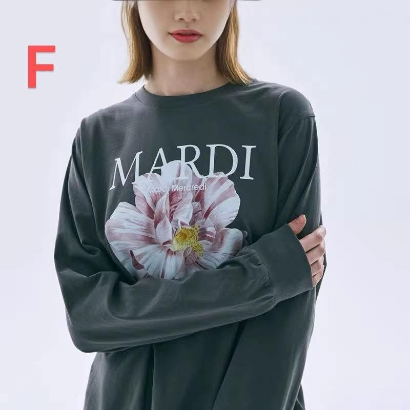 Mardi Mercredi flower tee