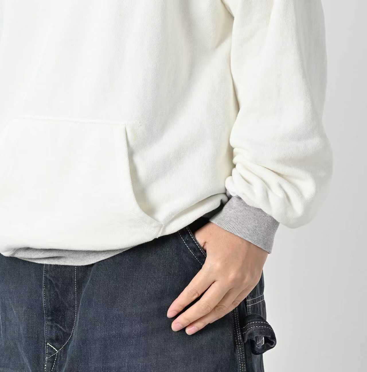 45R flaming logo hoodies