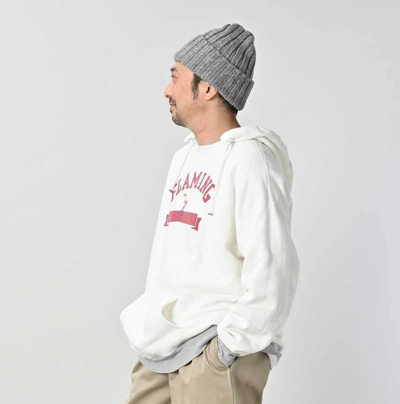 45R flaming logo hoodies