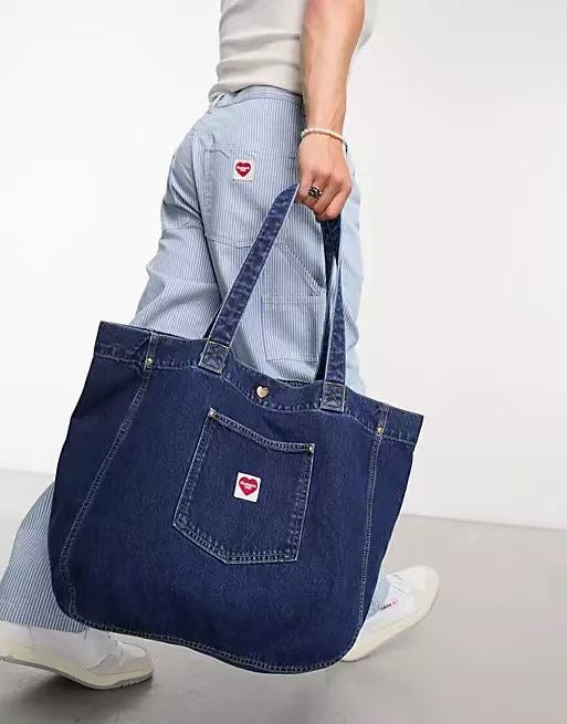 Carharrt 牛仔tote bag
