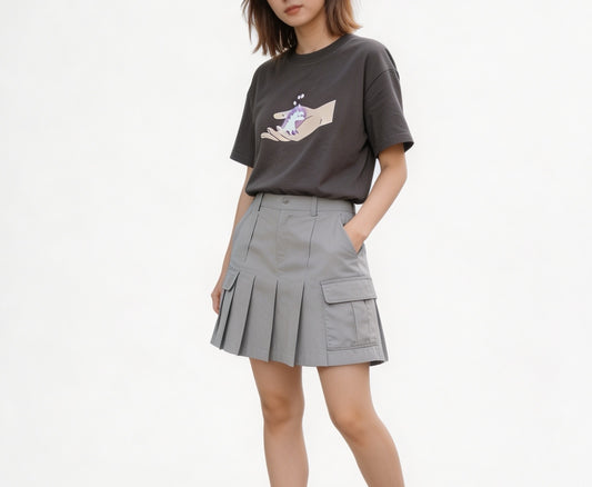 Agnes b恐龍印花tee