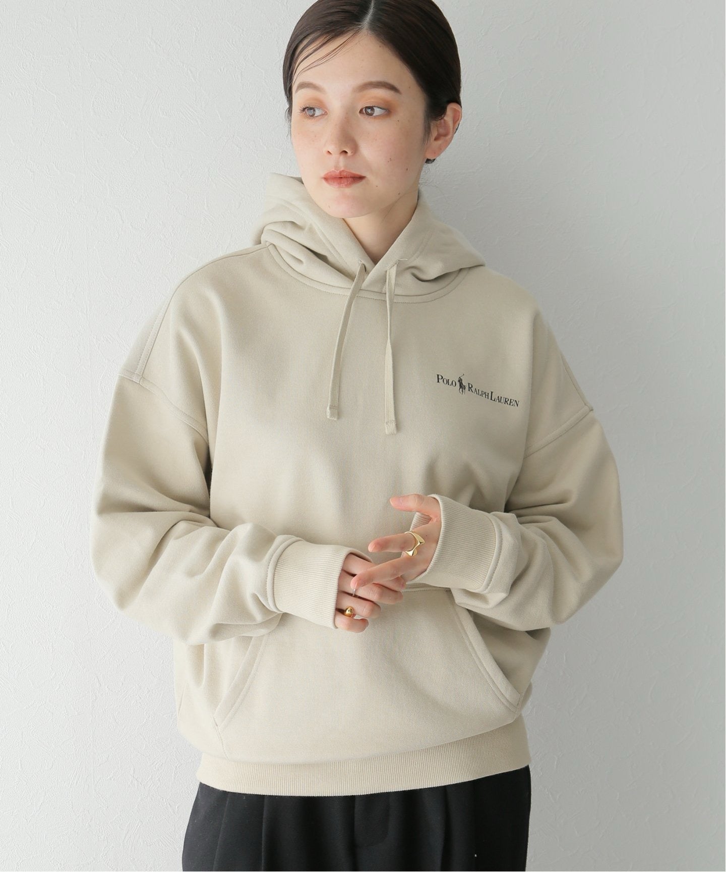 Polo logo印花hoodies