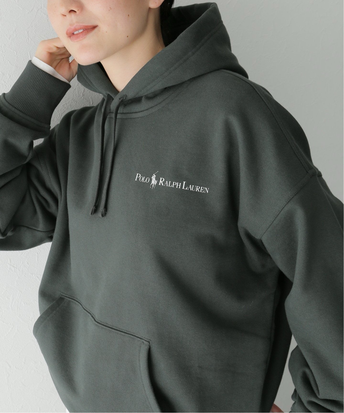Polo logo印花hoodies