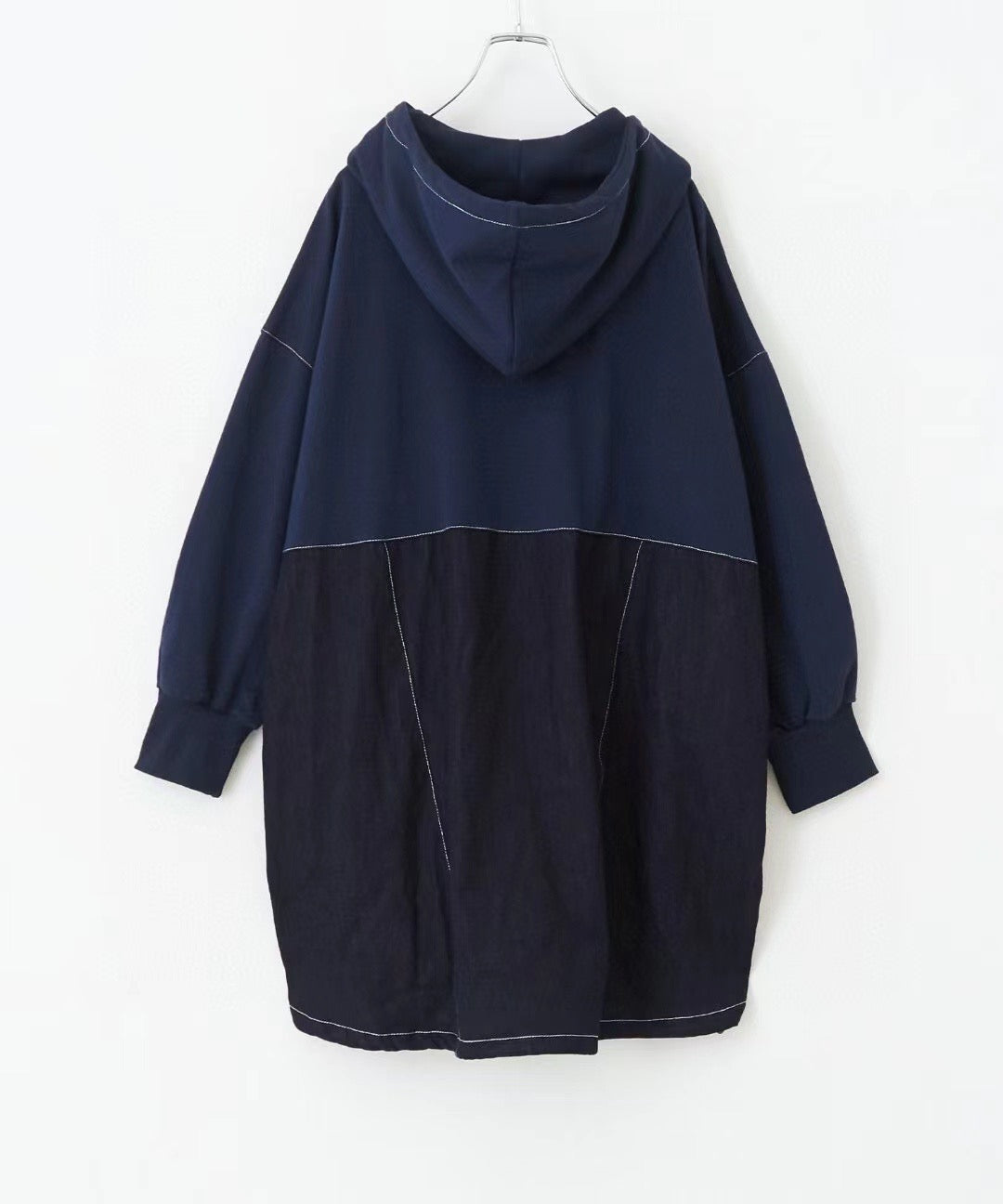 Cube Sugar 牛仔接拼hoodies