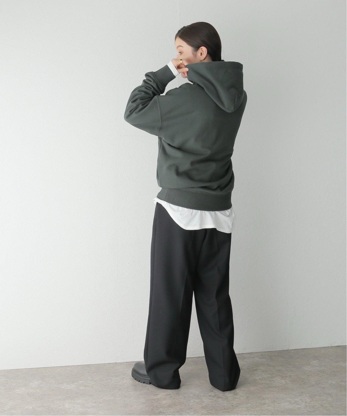 Polo logo印花hoodies