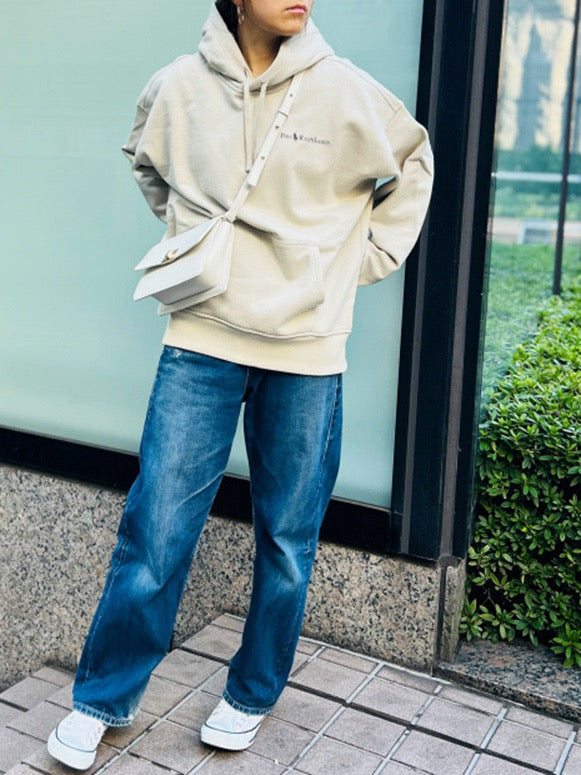 Polo logo印花hoodies