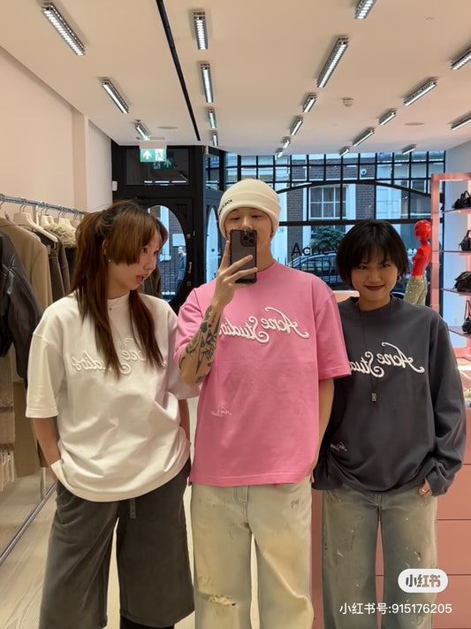 Acne studios刺繡tee