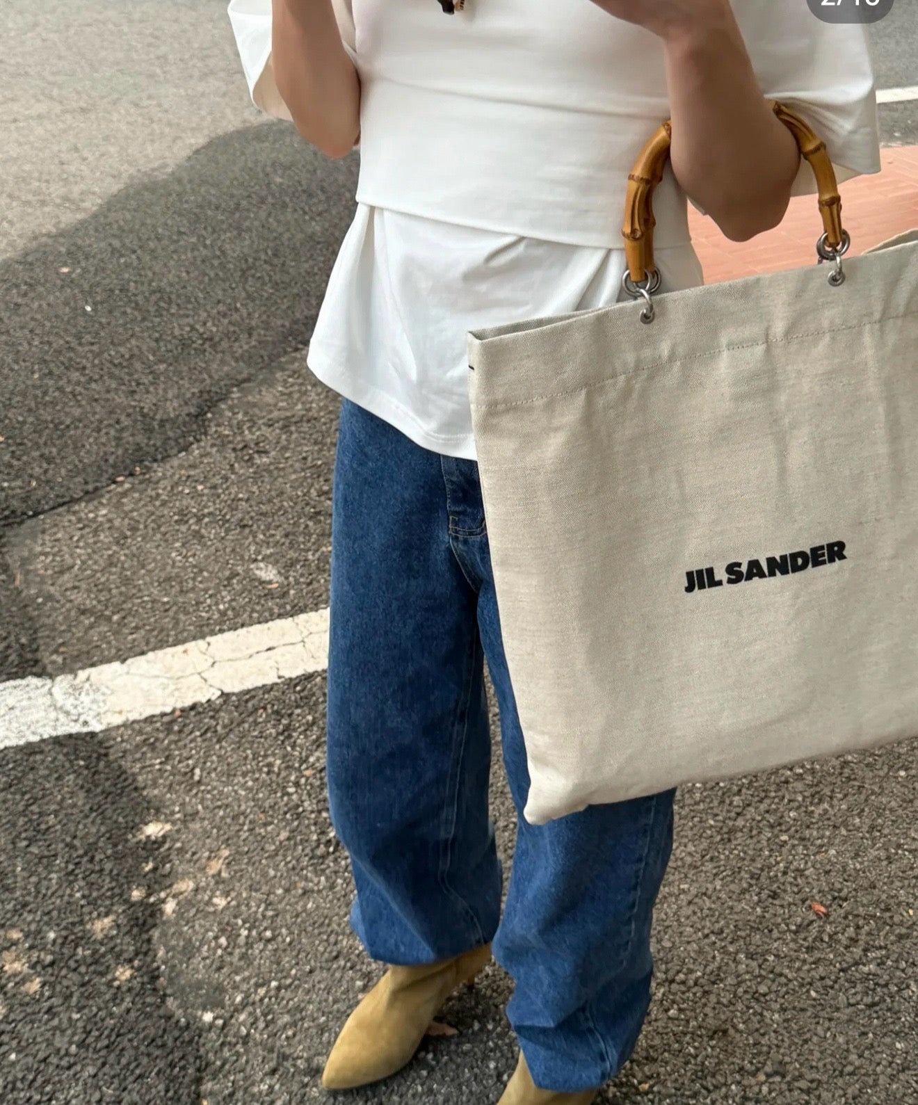 JIL Sander tote bag