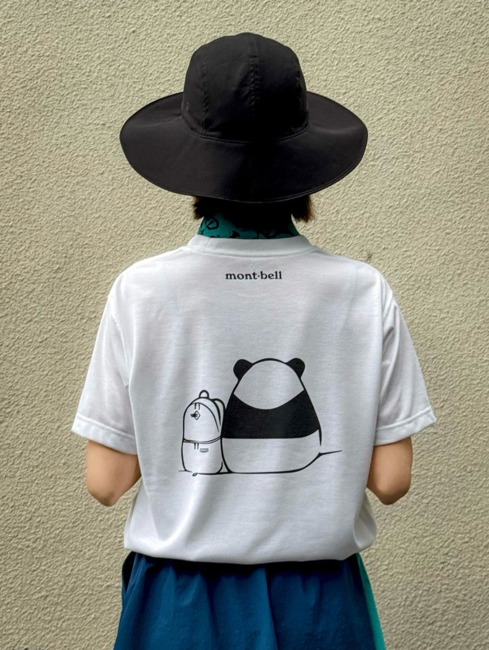 Mont bell panda tee