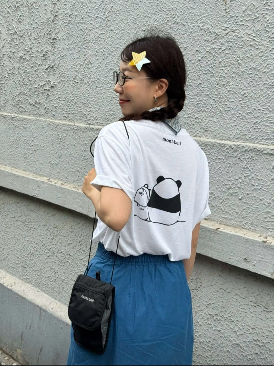 Mont bell panda tee