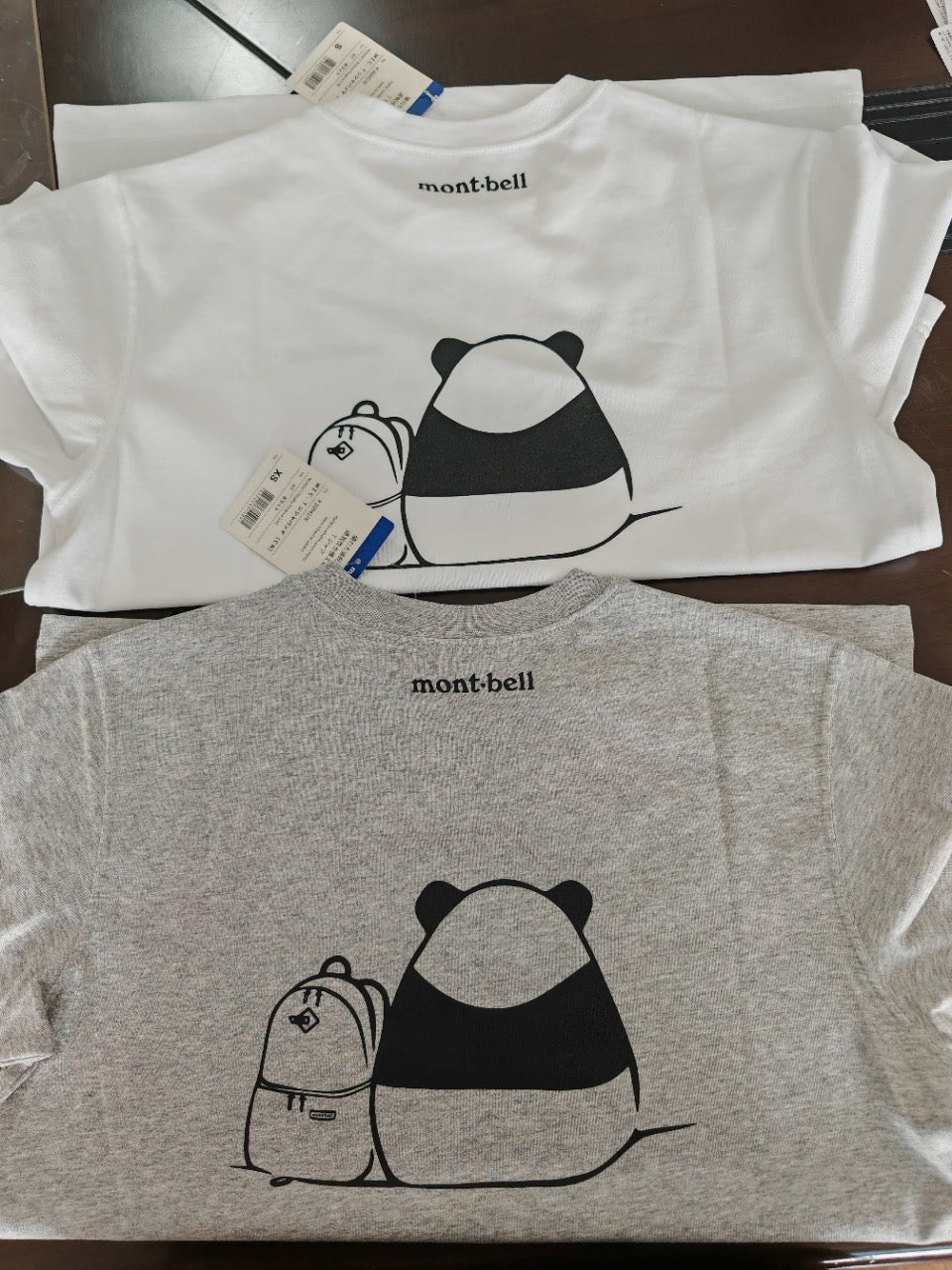 Mont bell panda tee