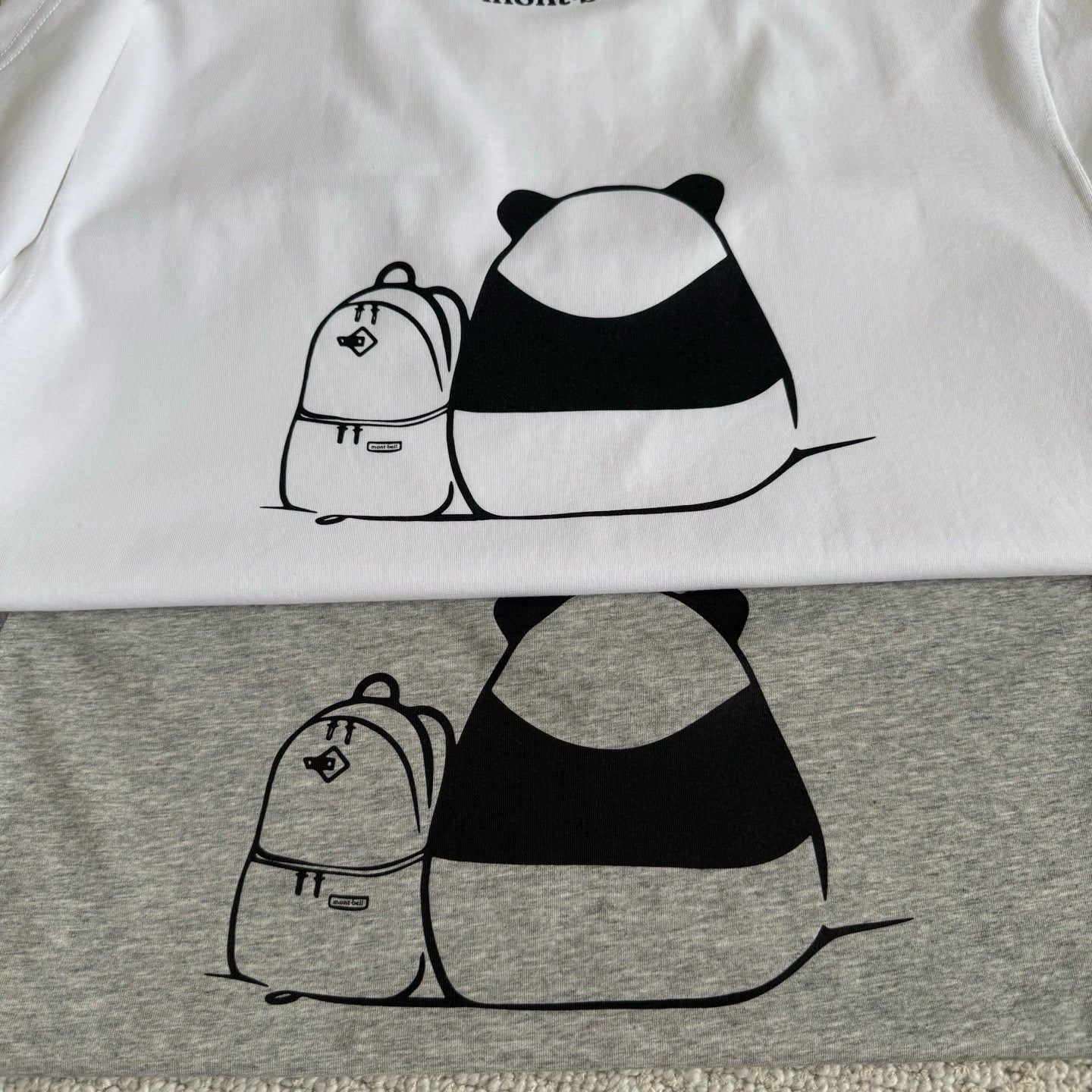 Mont bell panda tee
