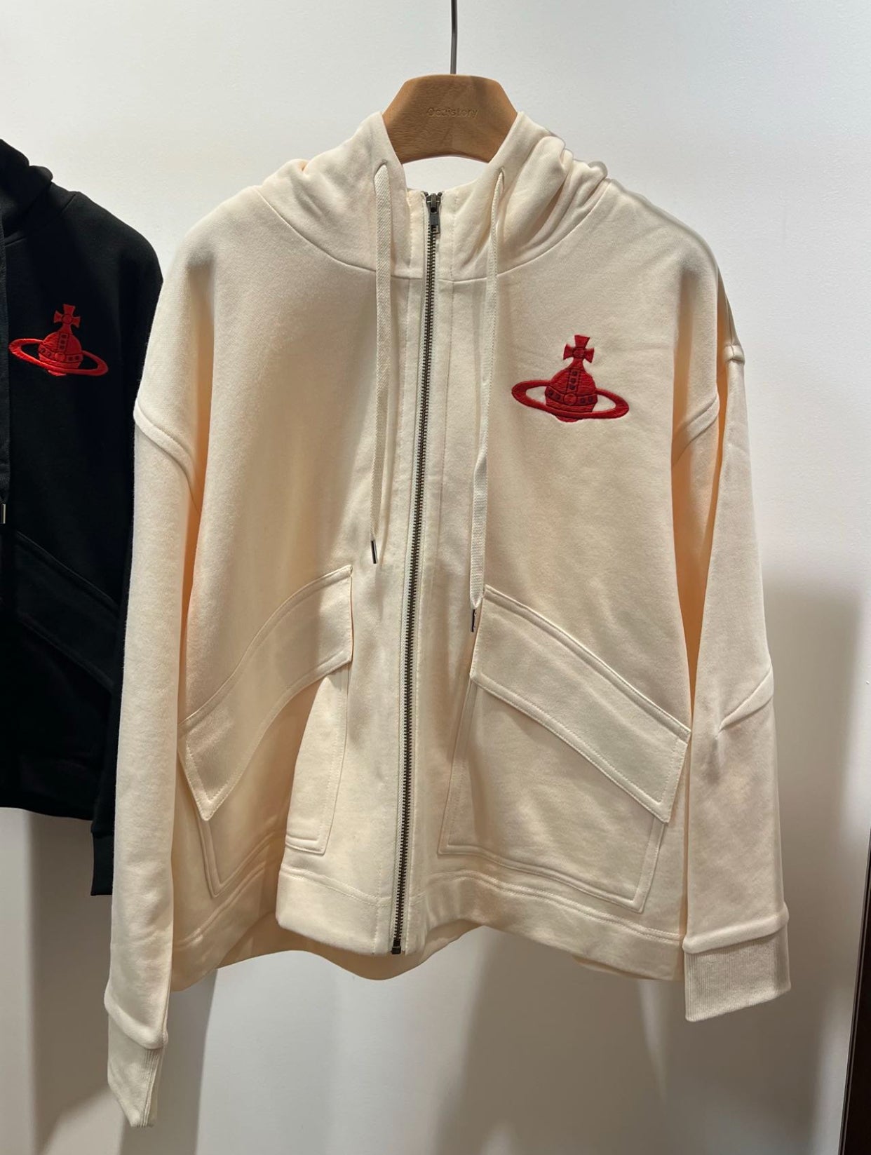 Vivienne Westwood zip hoodies jacket