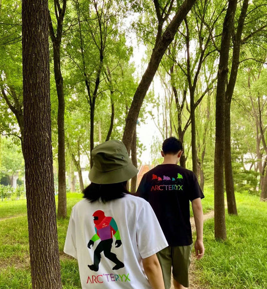 Arcteryx x bigfoot 印花tee